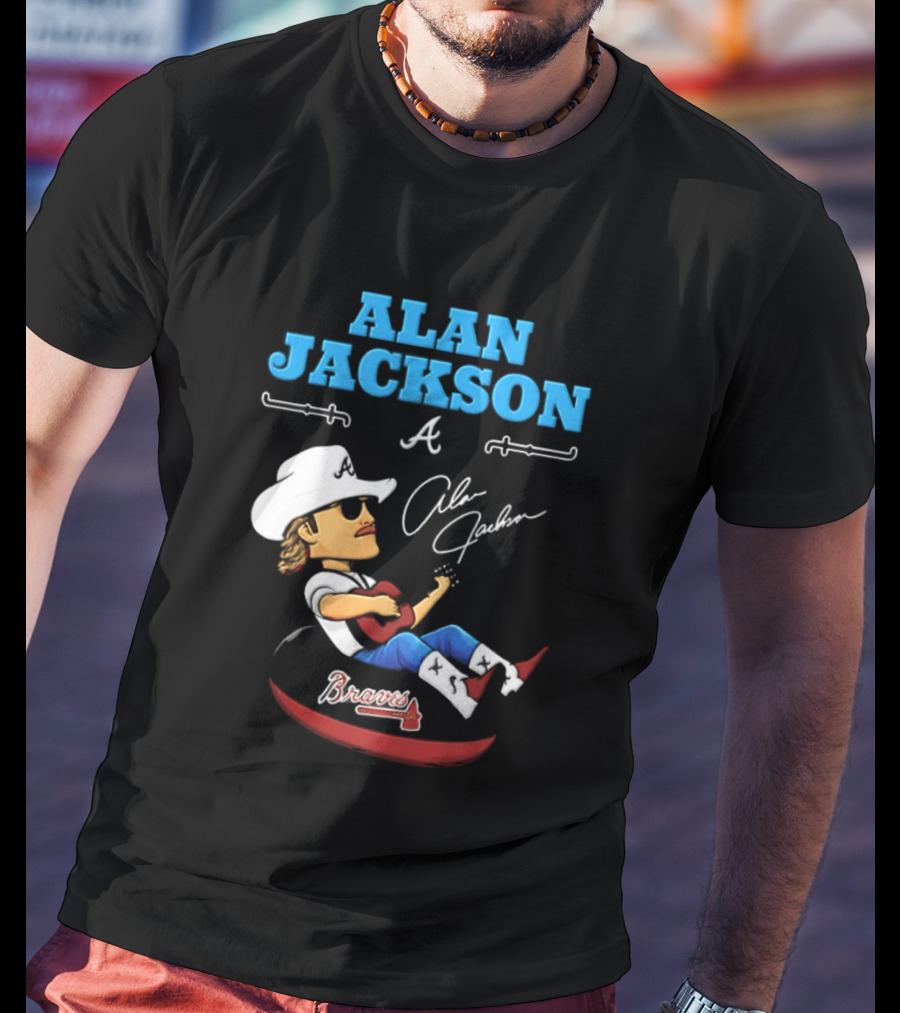 ALAN JACKSON Braves Celebration Night Atlanta Georgia 2026 T-Shirt