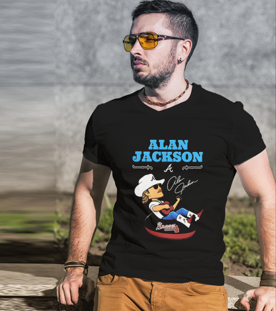 ALAN JACKSON Braves Celebration Night Atlanta Georgia 2026 T-Shirt