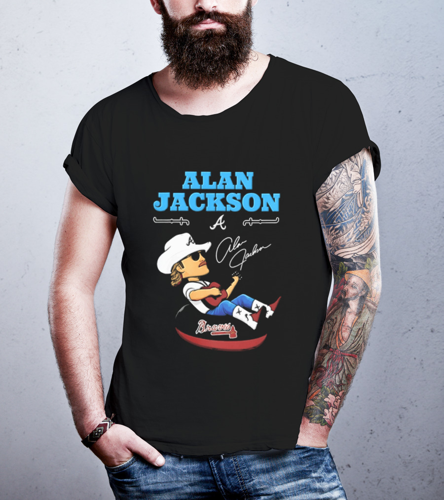 ALAN JACKSON Braves Celebration Night Atlanta Georgia 2026 T-Shirt