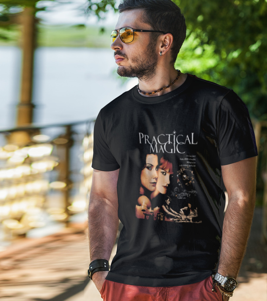 Practical Magic Movie Faces With Mystical T-Shirt