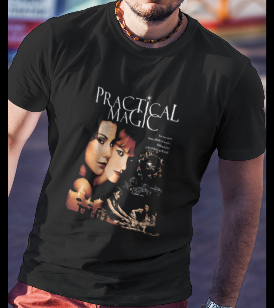 Practical Magic Movie Faces With Mystical T-Shirt