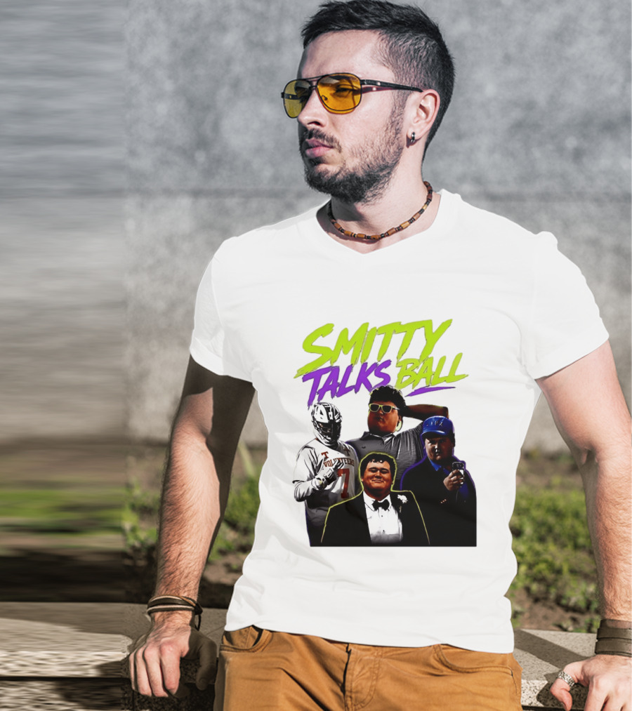 Smitty Talks Ball Tennessee Volunteers Fans Sports T-Shirt