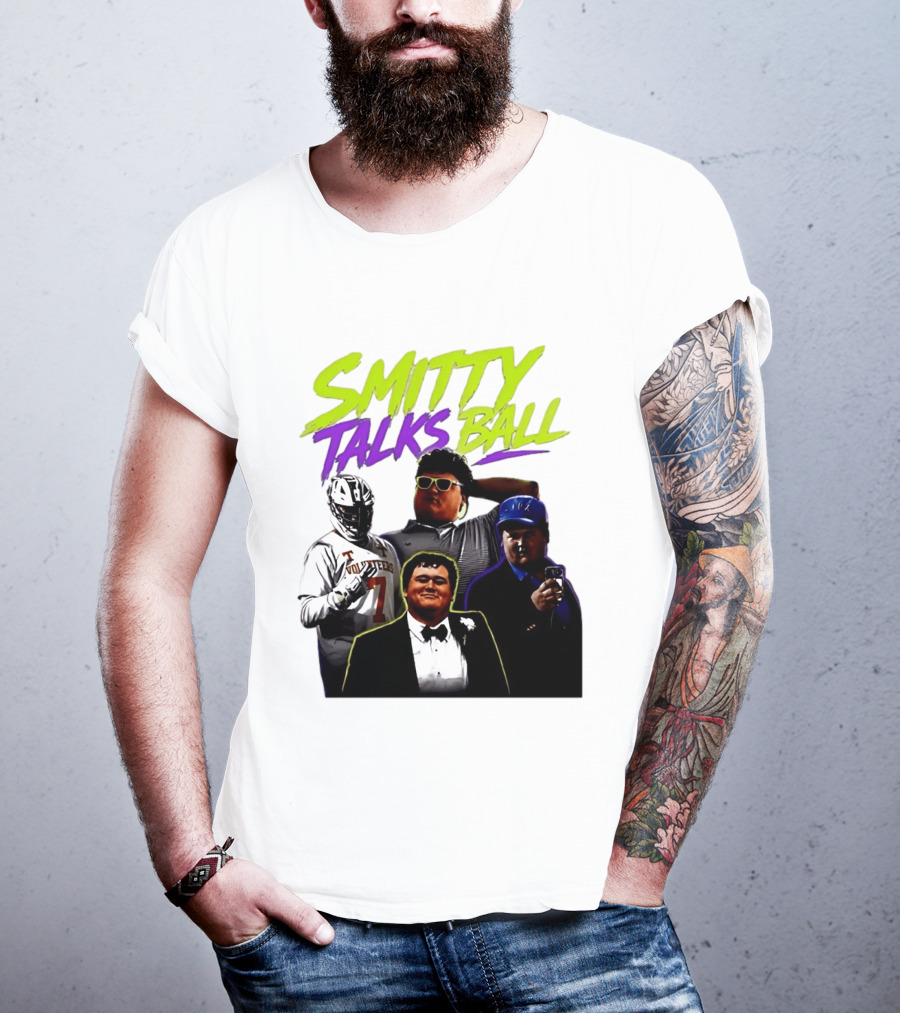 Smitty Talks Ball Tennessee Volunteers Fans Sports T-Shirt