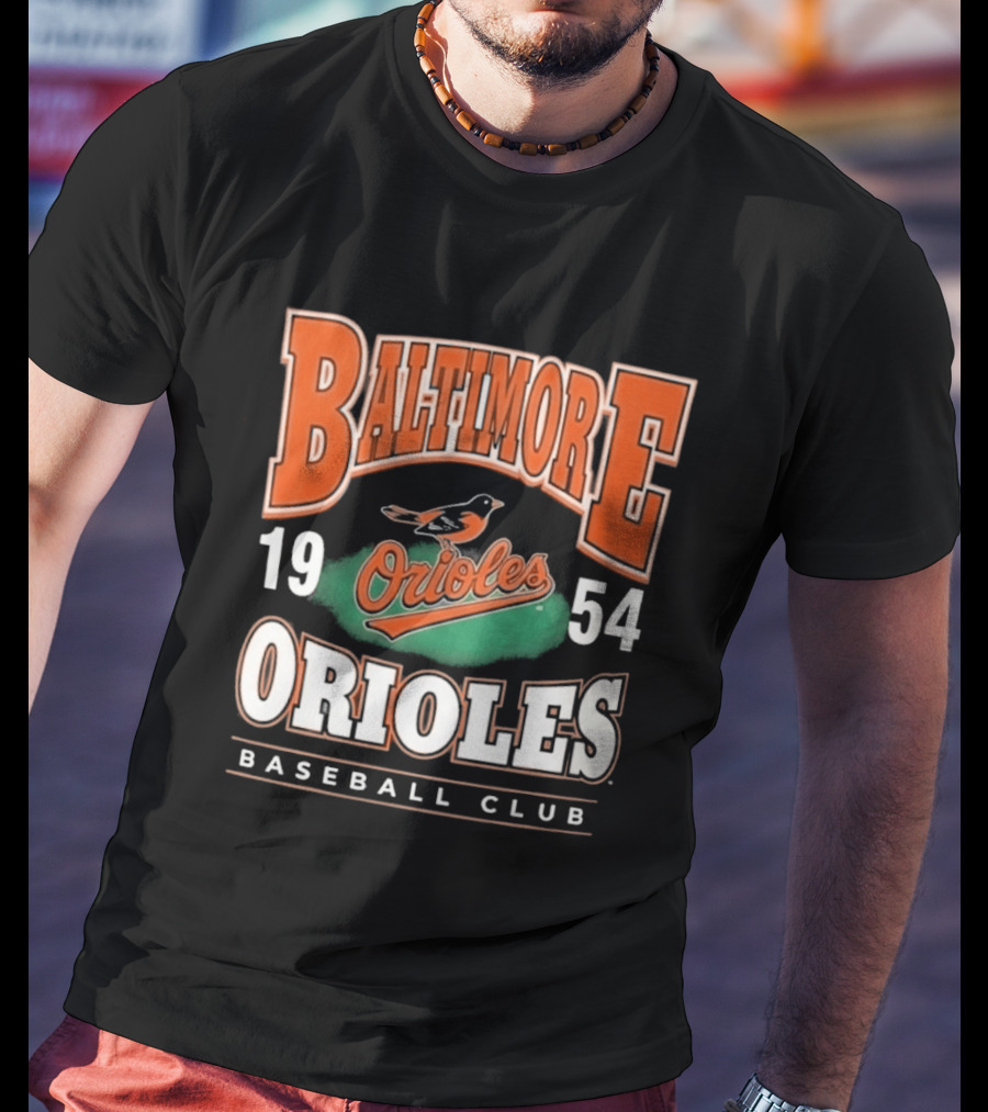 Baltimore Orioles Baseball Club 1954 Vintage Orioles T-Shirt