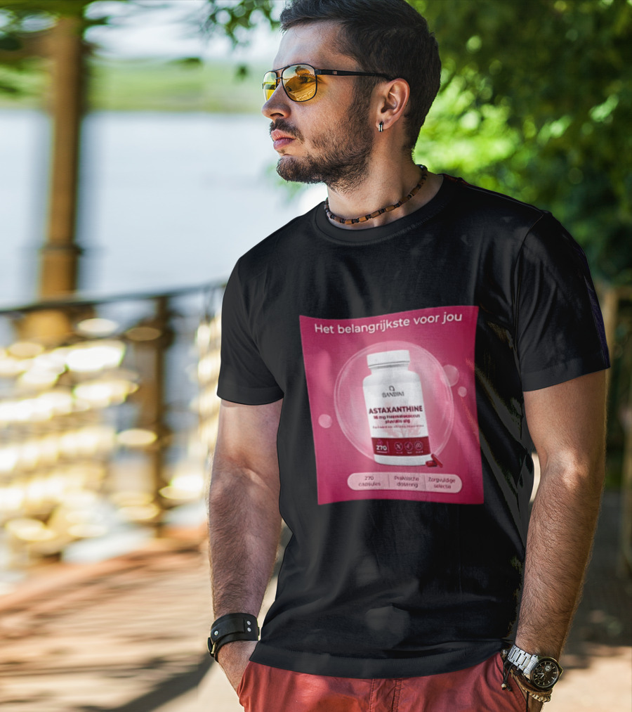 Het Belangrijkste Voor Jou Astaxanthine 18 Mg Haematococcus Pluvialis Alg 270 Capsules Zorghoede Selectie T-Shirt