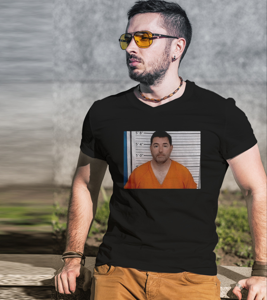 Owner Jed York Shot Orange Jumpsuit 5'8" Height Measurement T-Shirt