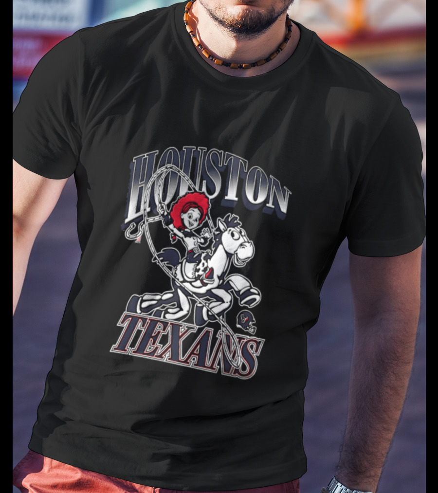 Jessie Toy Story Houston Texans Disney 2026 Cowboys T-Shirt
