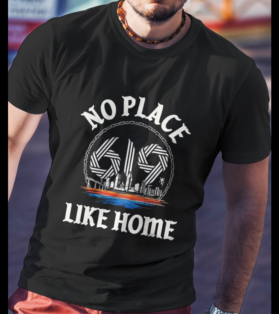 No Place Like Home 619 San Diego Skyline T-Shirt