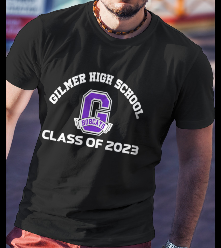 Gilmer High School Bobcats Class Of 2023 T-Shirt