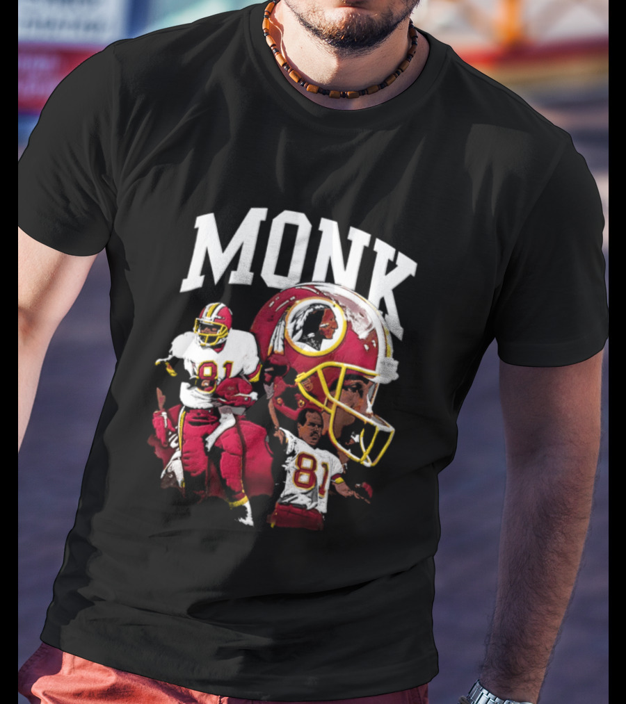 Monk Washington Commanders 81 Iconic Football Legend T-Shirt