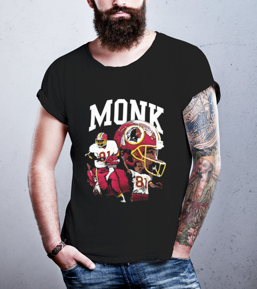 Monk Washington Commanders 81 Iconic Football Legend T-Shirt