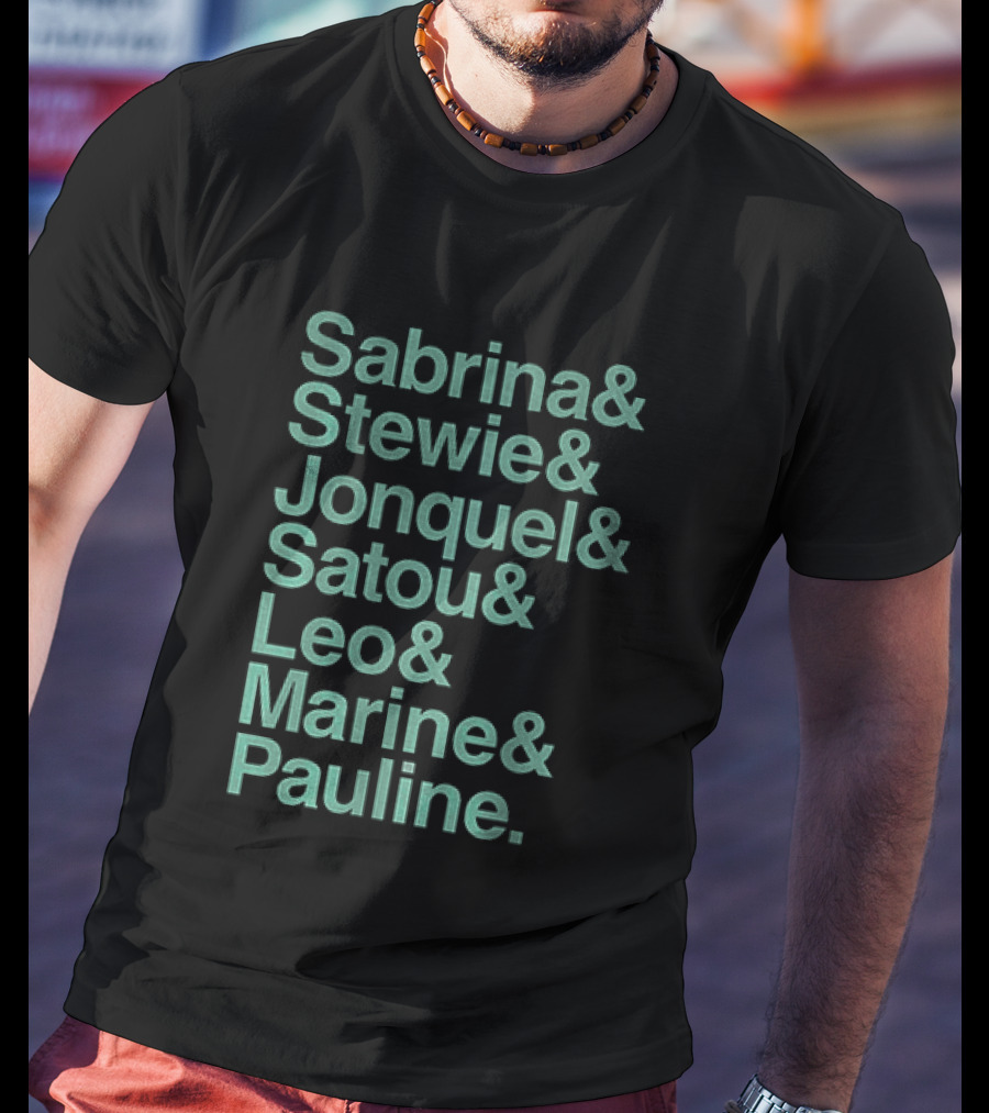 Sabrina Stewie Jonquel Satou Leo Marine Pauline New York Women's Basketball 2026 WNBA T-Shirt