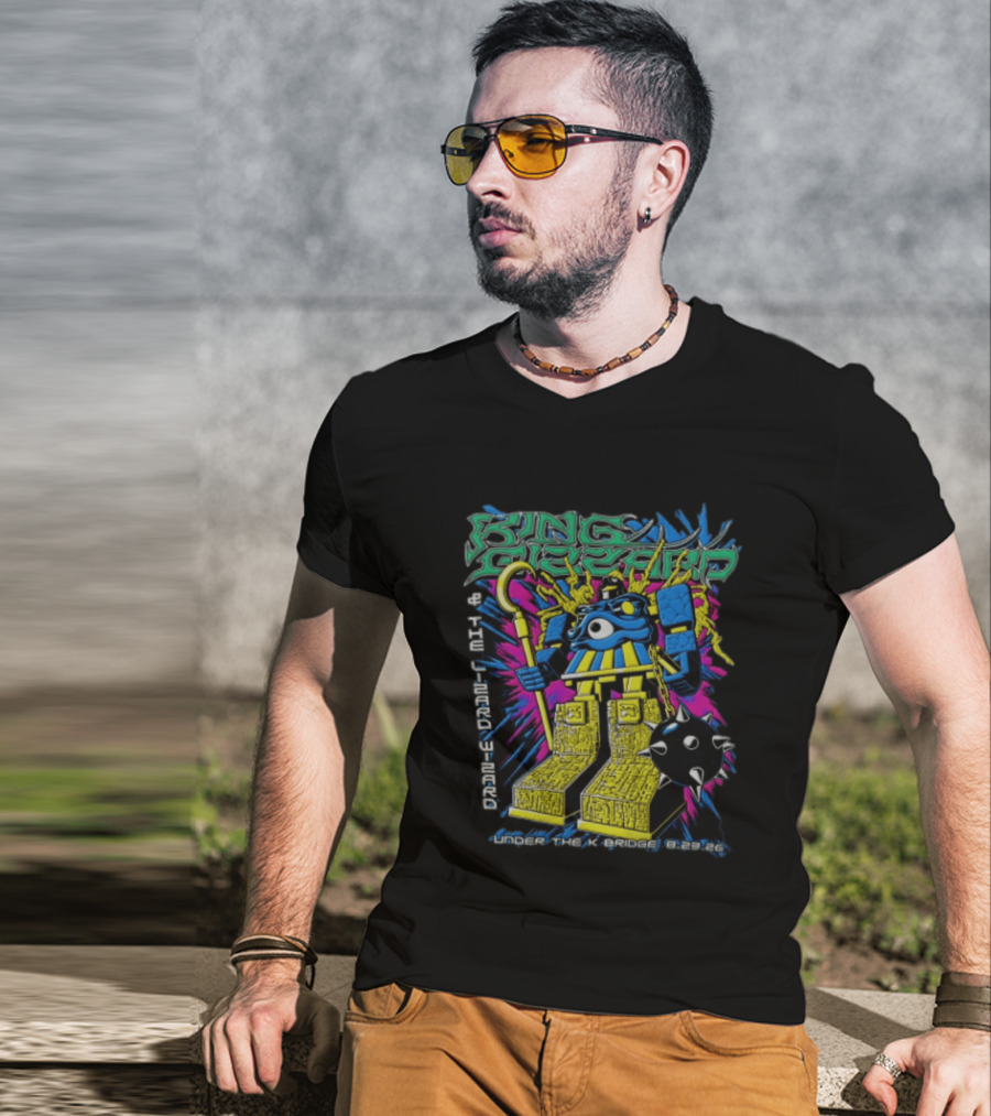 King Gizzard And The Lizard Wizard Under The K Bridge Park Brooklyn NY August 23 2026 T-Shirt