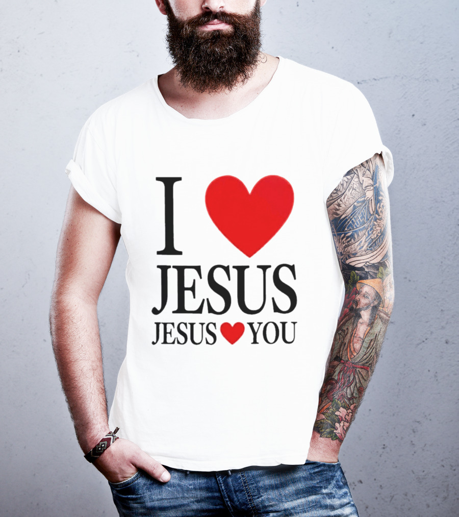 Cameron Dicker I Love Jesus Jesus Love You T-Shirt