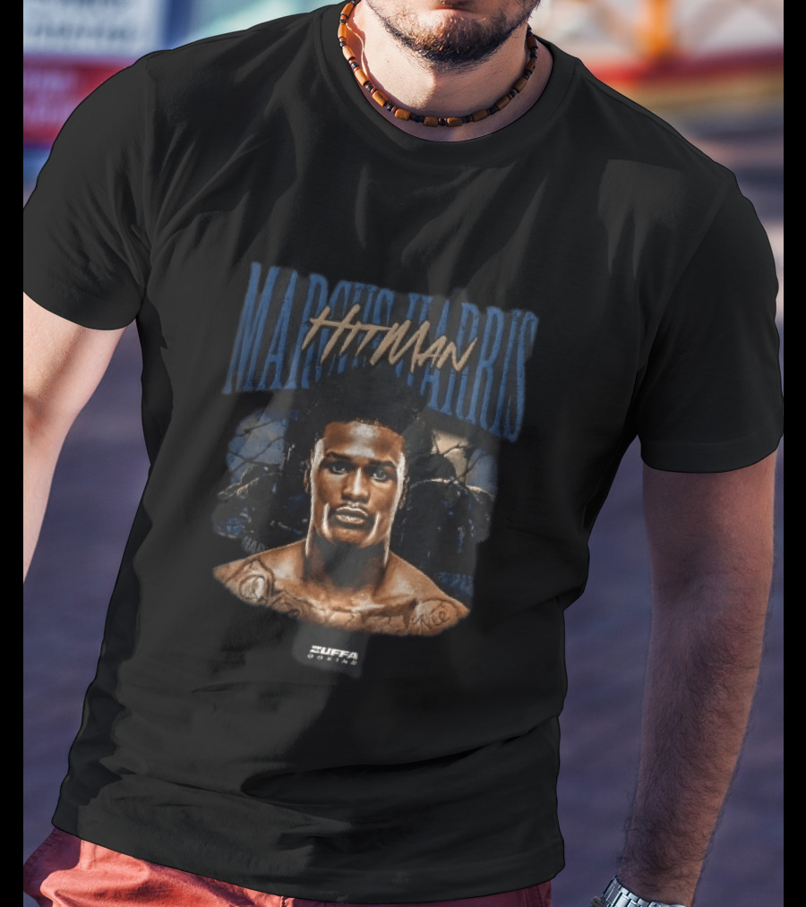 Marcus Harris Hitman Zuffa Boxing Dark Tattoos T-Shirt