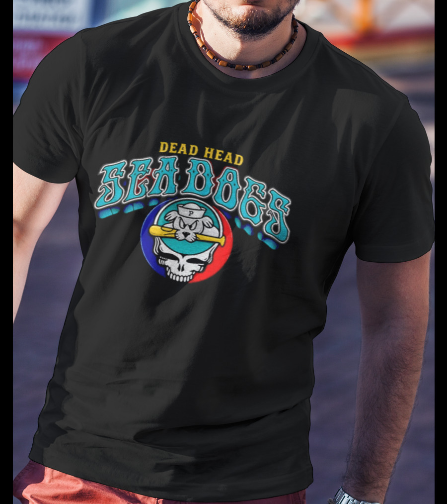 Portland Sea Dogs Grateful Dead Dead Head Collaboration 2026 T-Shirt