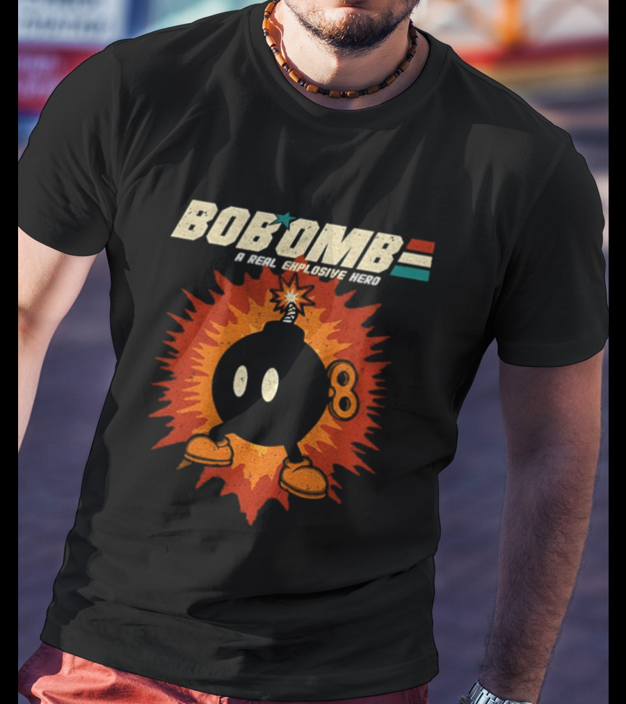 Bob Omb A Real Explosive Hero T-Shirt