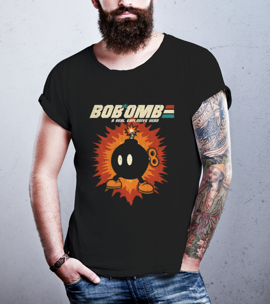 Bob Omb A Real Explosive Hero T-Shirt