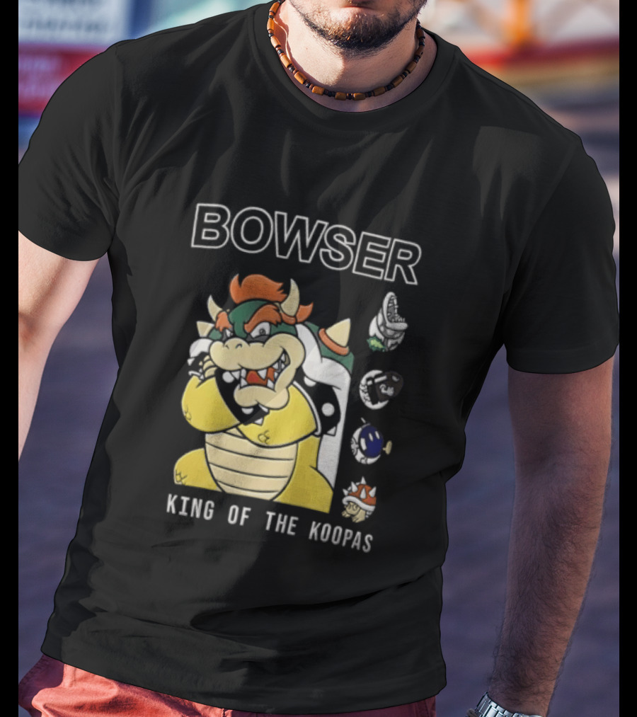 Bowser King Of The Koopas Super Mario T-Shirt