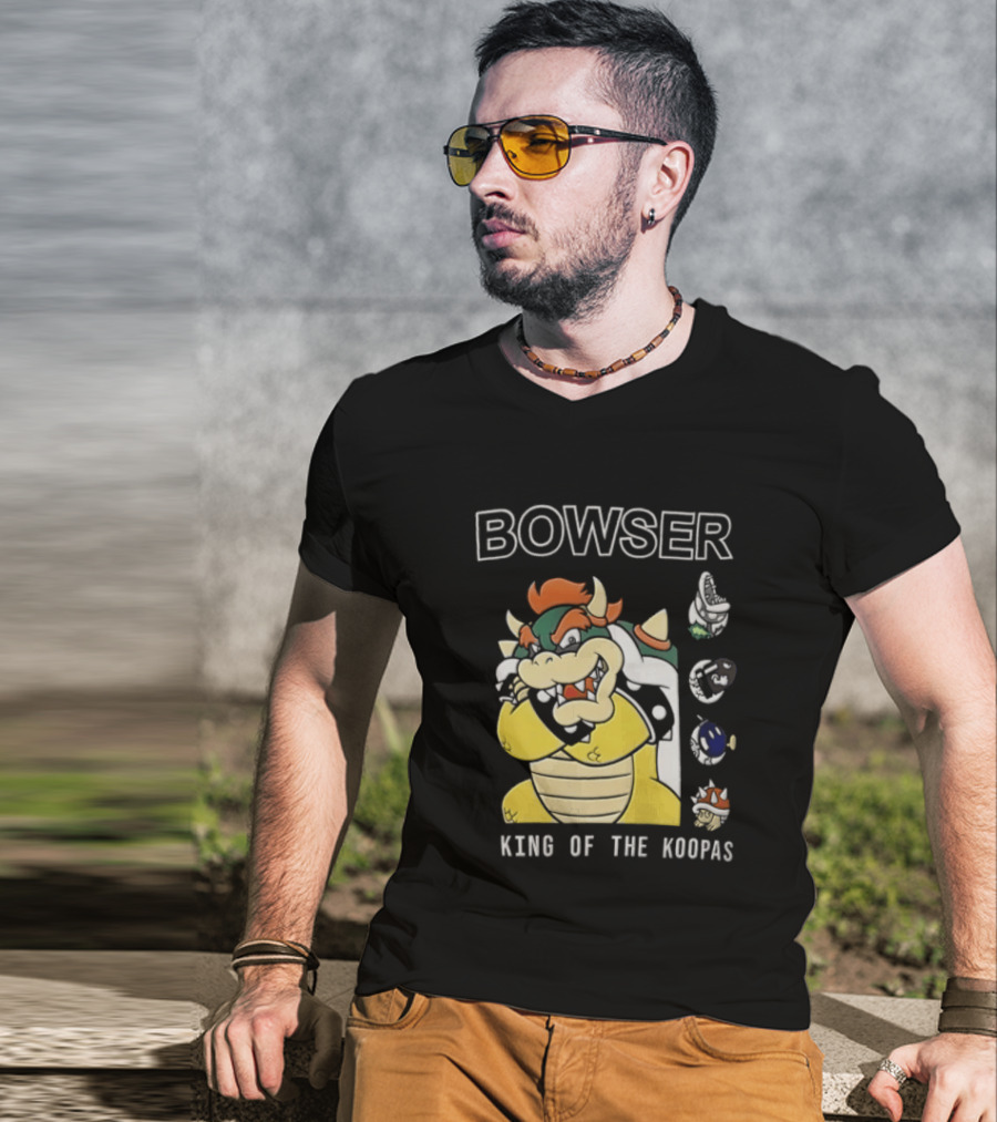 Bowser King Of The Koopas Super Mario T-Shirt