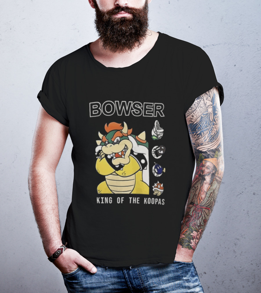Bowser King Of The Koopas Super Mario T-Shirt