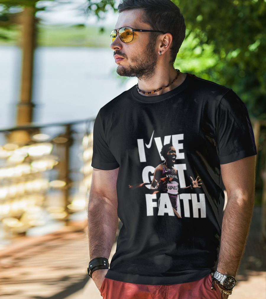 I've Got Faith Nike Runner Victory T-Shirt
