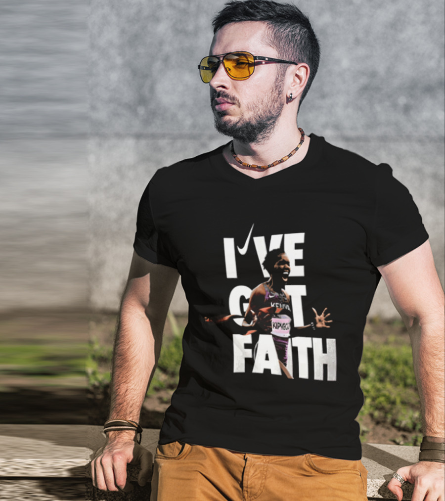 I've Got Faith Nike Runner Victory T-Shirt