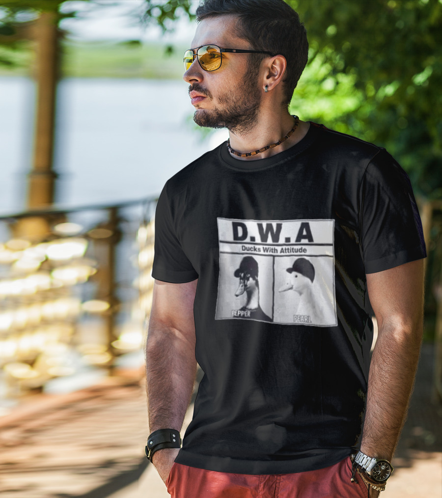 D.W.A Ducks With Attitude Pepper Pearl T-Shirt