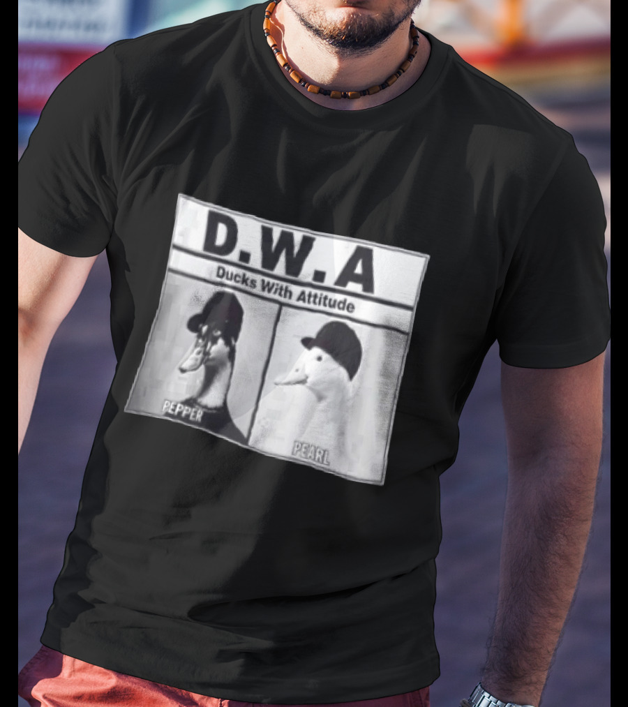 D.W.A Ducks With Attitude Pepper Pearl T-Shirt