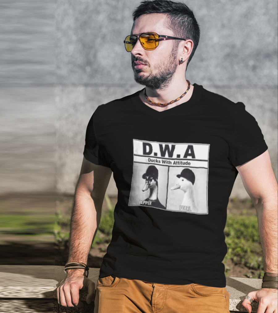 D.W.A Ducks With Attitude Pepper Pearl T-Shirt