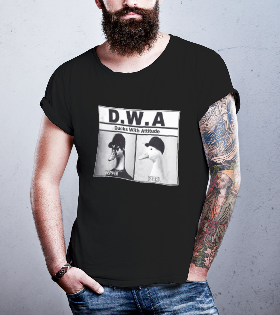 D.W.A Ducks With Attitude Pepper Pearl T-Shirt