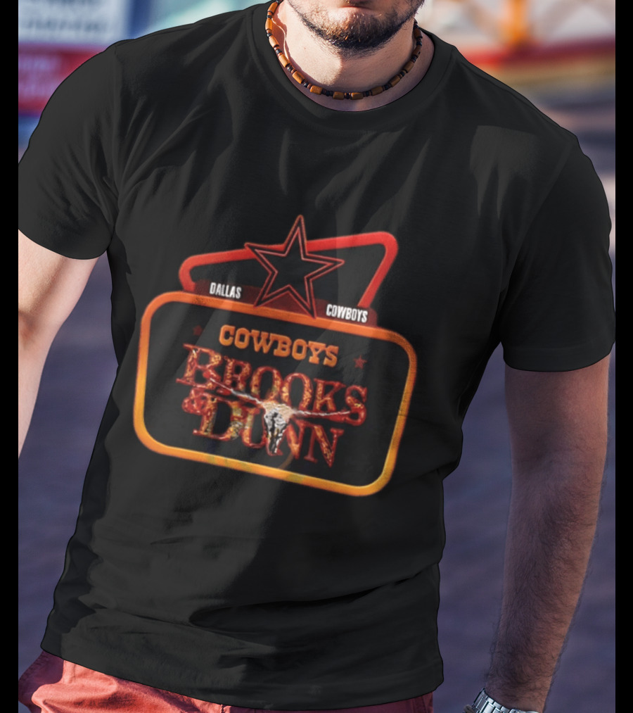 Dallas Cowboys Brooks & Dunn Star Texas T-Shirt