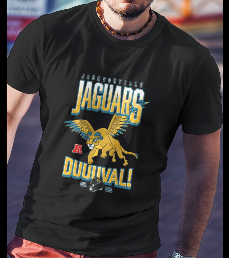 Jacksonville Jaguars Disney Pixar Alebrije Jacksonville Jaguars Duuuvall T-Shirt