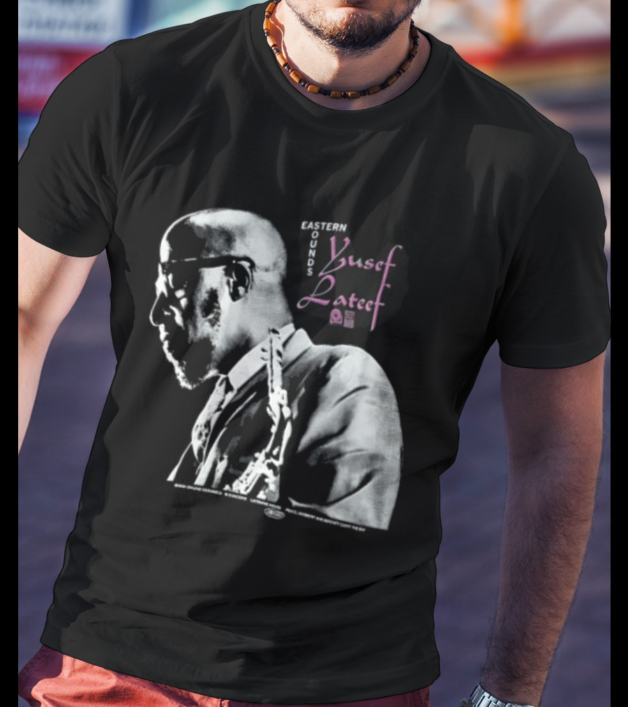 Eastern Sounds Yusef Lateef Portrait Peace Harmony Serenity T-Shirt
