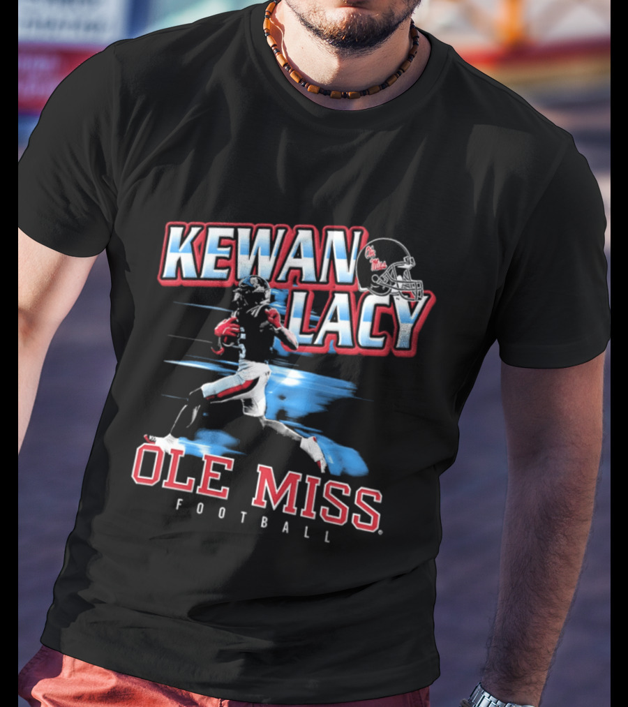 Kewan Lacy Ole Miss Football Quarterback Sprint T-Shirt