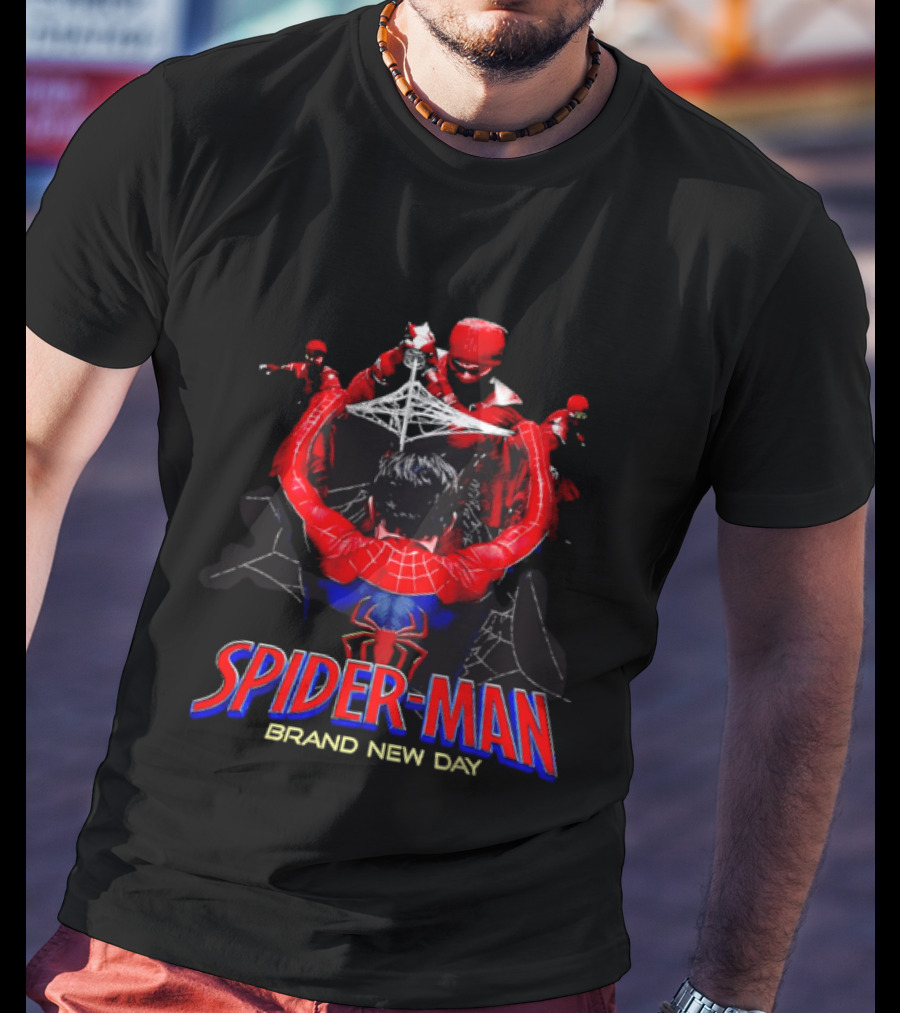 Spider Man Brand New Day Dynamic Heroic Encounter T-Shirt