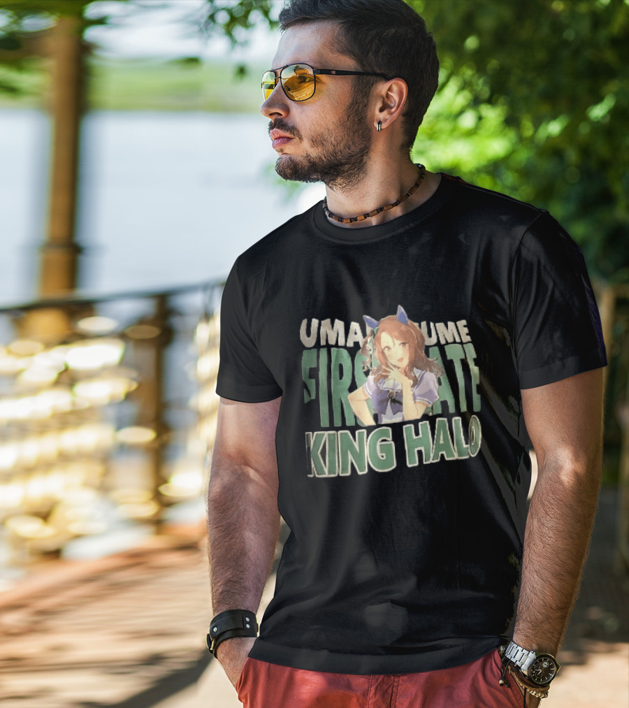 Umamusume First Rate King Halo Anime Girl Posing T-Shirt