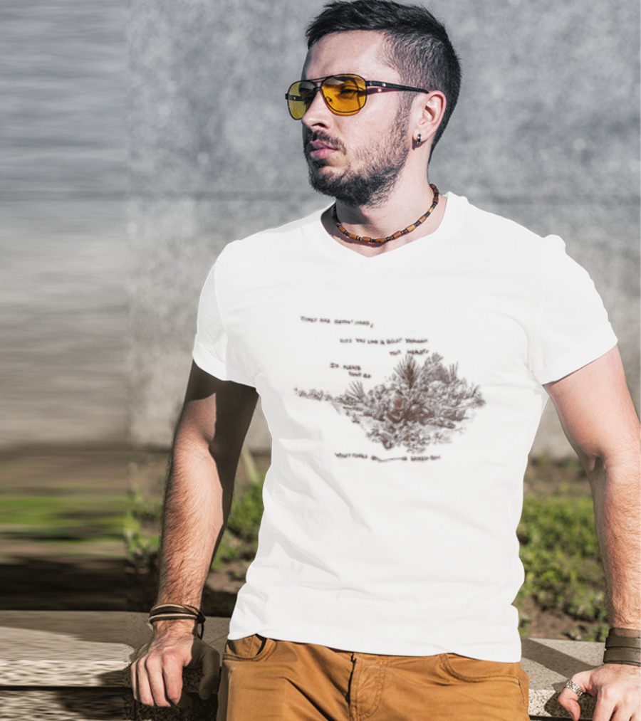 Broken Bow X Wyatt Flores Please Don't Go Tour Graphic With Tree T-Shirt