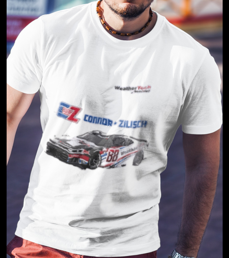 WeatherTech Racing Connor Zilisch 88 Race Car T-Shirt