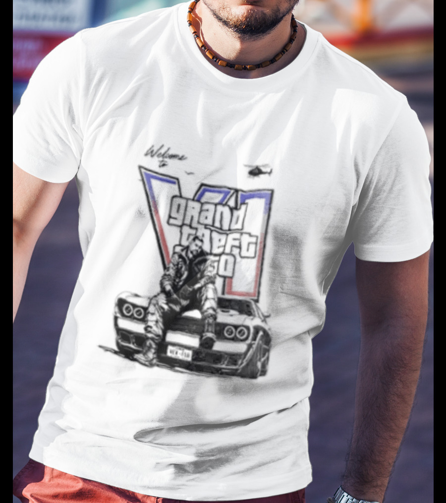 Grand Theft Auto VI Welcome To A World Of Sinners T-Shirt