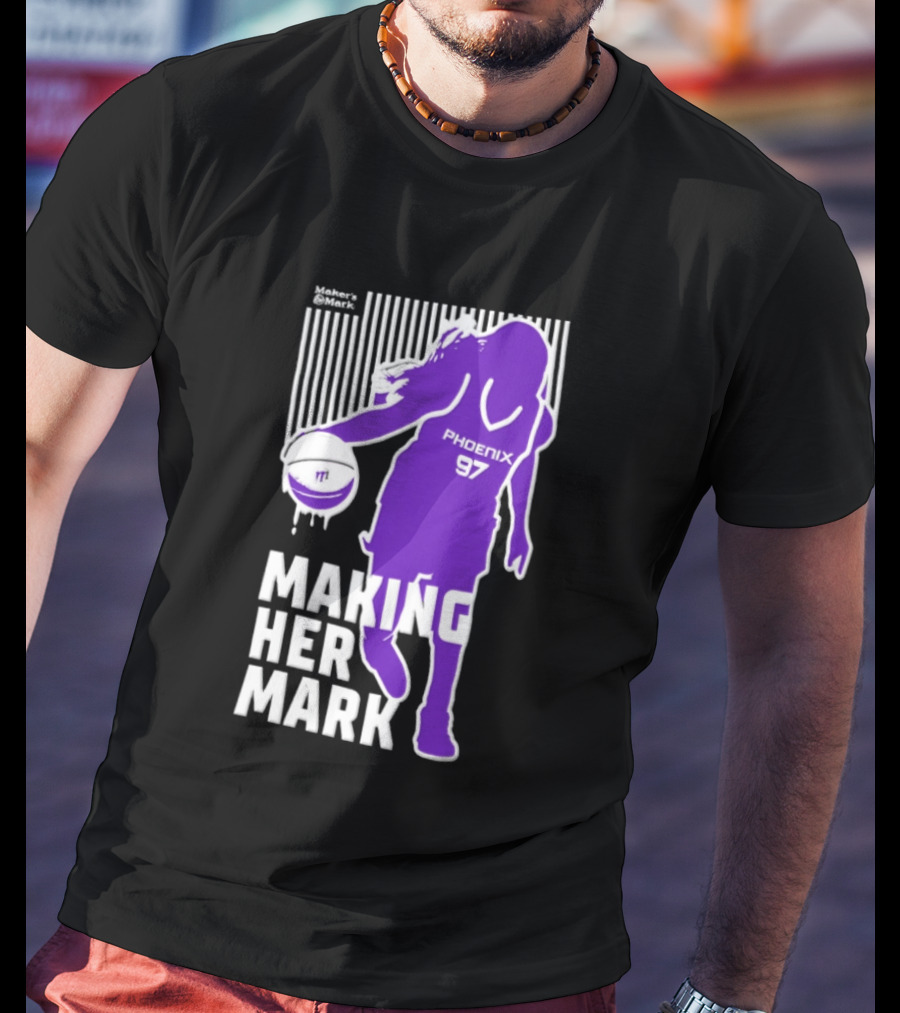Phoenix Mercury WNBA Making Her Mark 97 T-Shirt