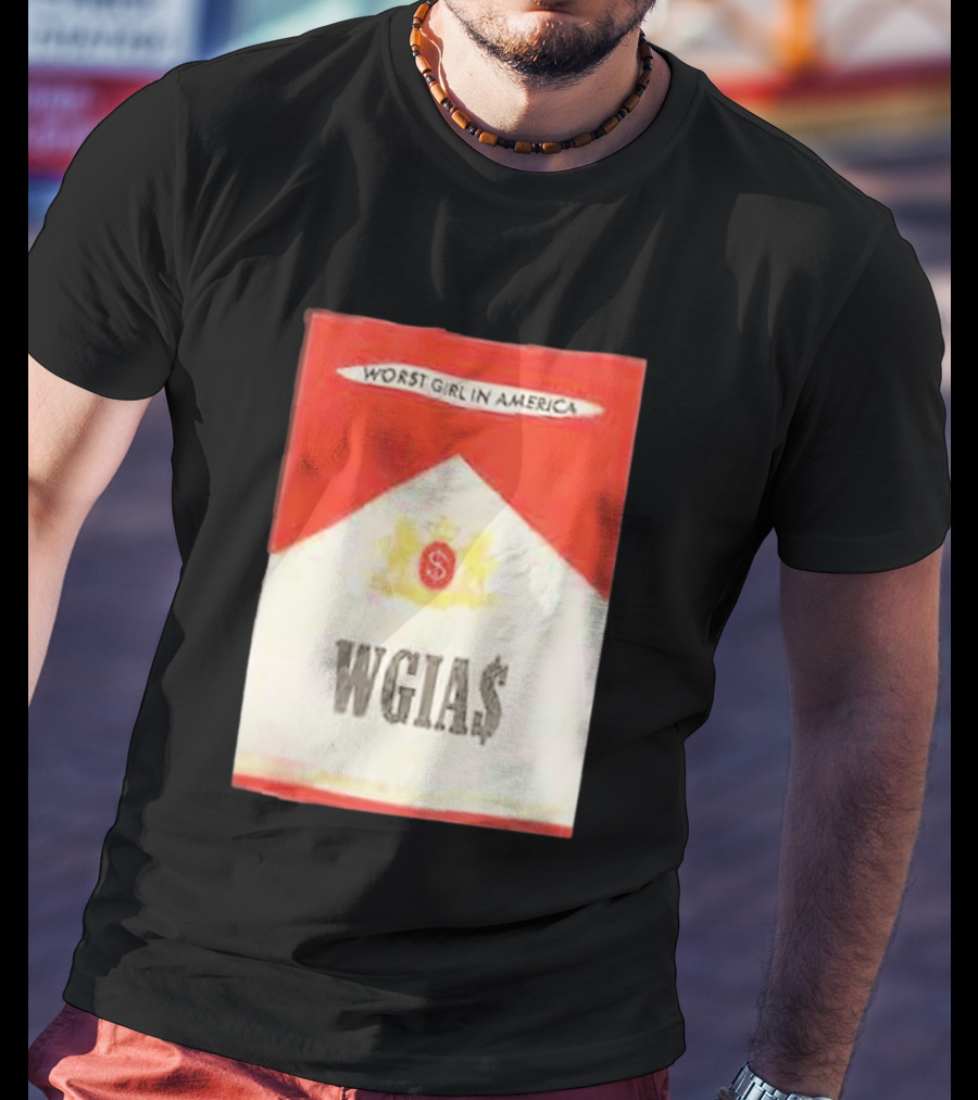 Slayyyter 2026 WGIA Tour Marlboro Parody Worst Girl In America T-Shirt