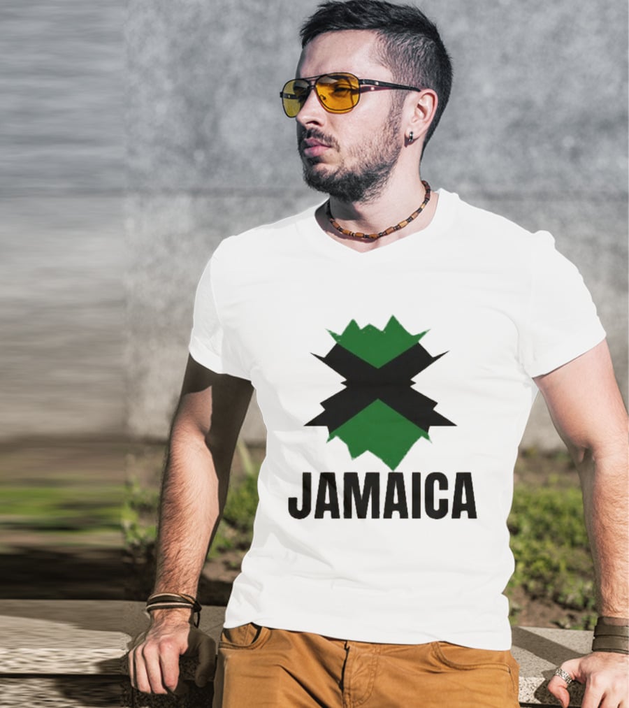 2026 Ali G Who Iz I Jamaica Flag T-Shirt