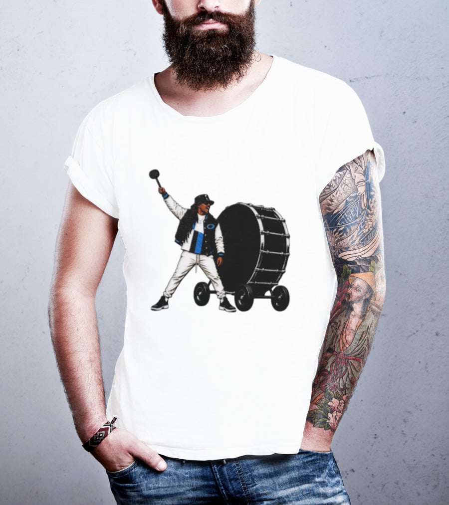 Carolina Panthers For The Culture Drummer Marching Band Fan Gear T-Shirt