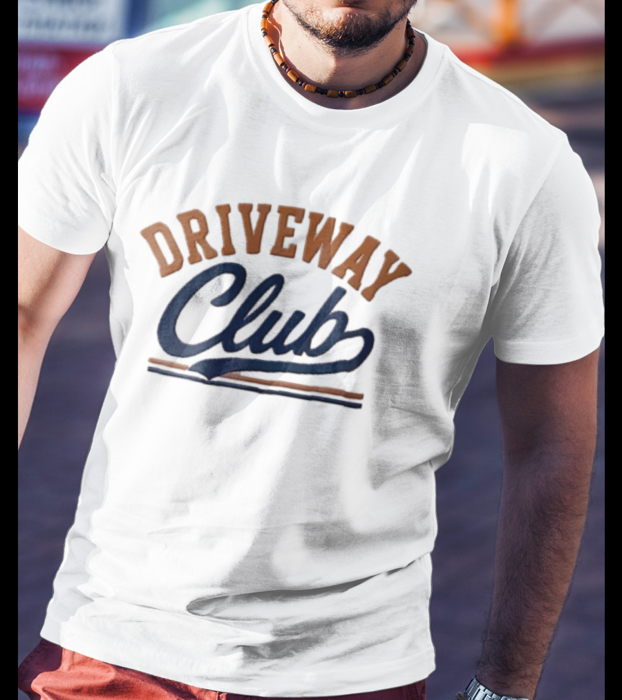 Driveway Club Vintage Script T-Shirt