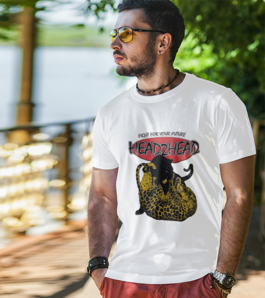 Fight For Your Future Head2Head Panther And Leopard T-Shirt
