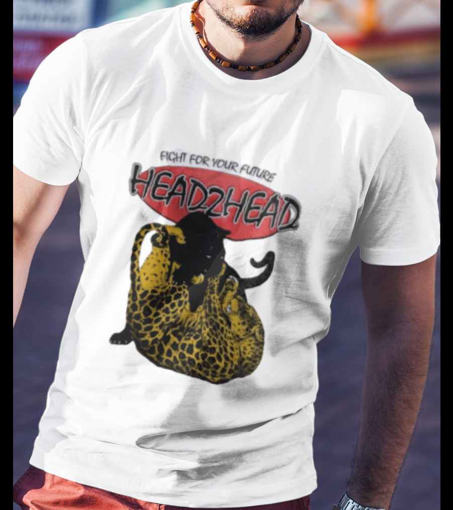 Fight For Your Future Head2Head Panther And Leopard T-Shirt