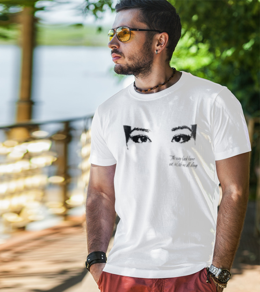 Thoughts Of Yesterday The Way Back Home Was Inside Me All Along T-Shirt