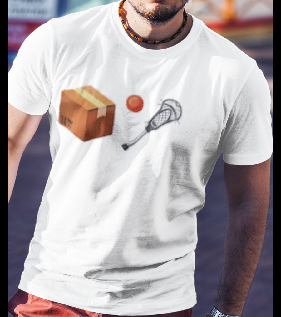 Lacrosse Stick Ball Box Package T-Shirt