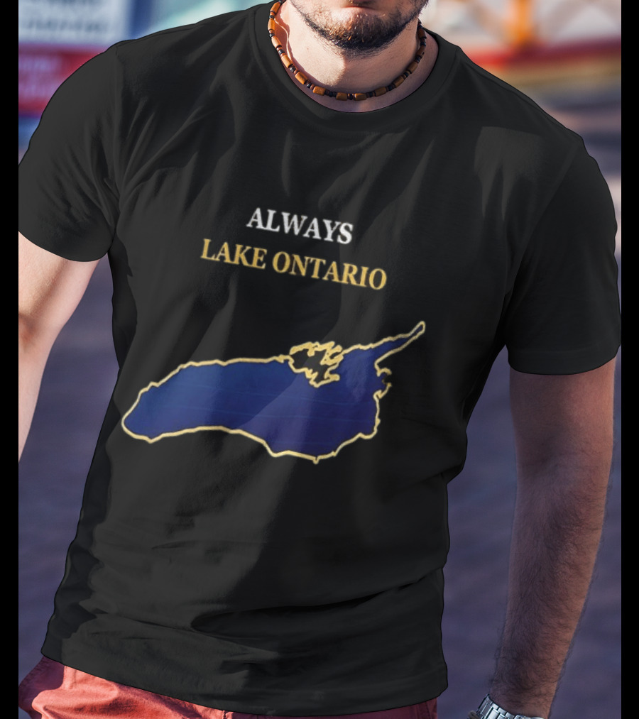 Always Lake Ontario Map T-Shirt